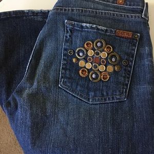 7 for all mankind jeans size 7
